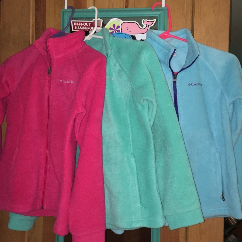 bundle NWOT - KIDS COLUMBIA FLEECES
